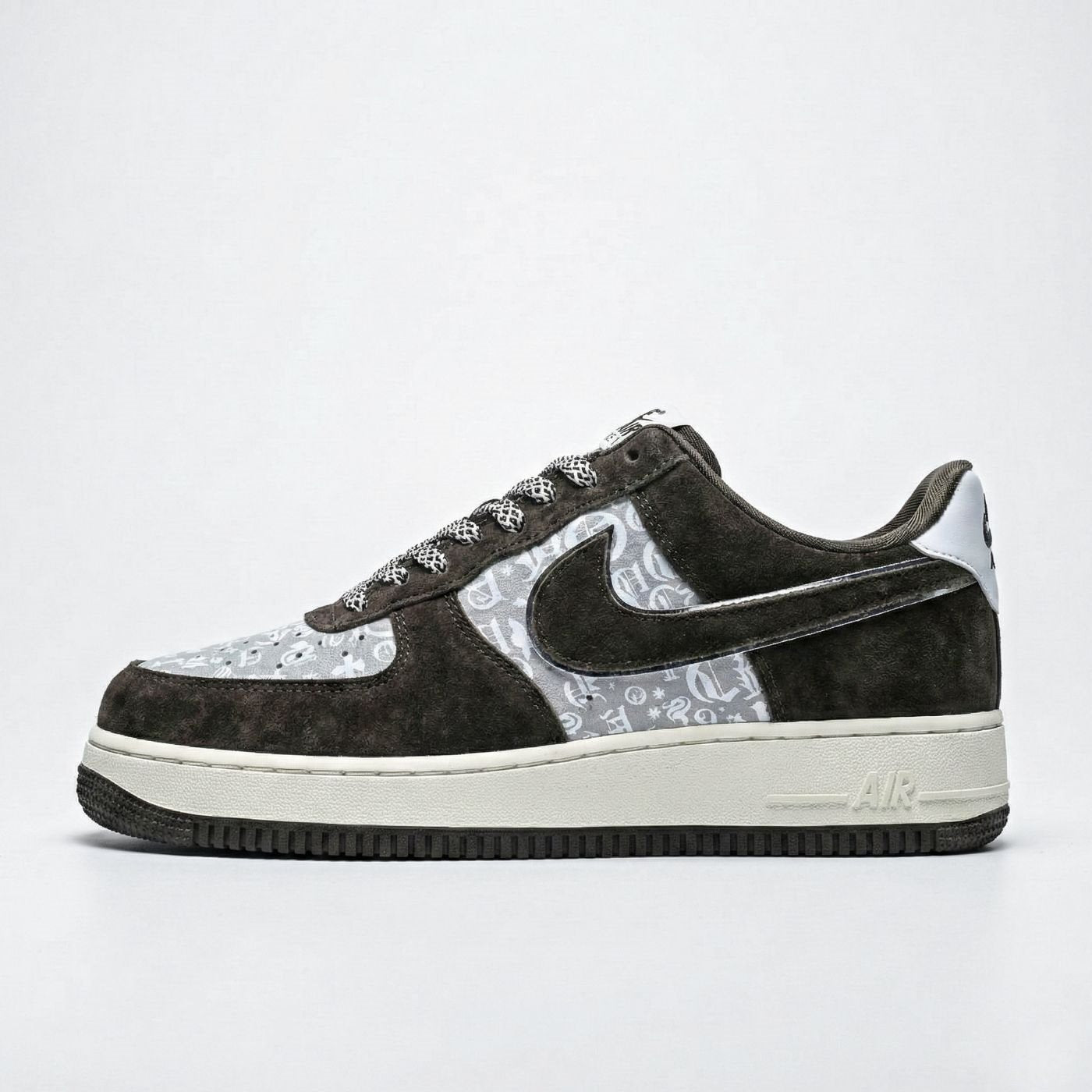 Chrome Hearts Suede Air Force 1