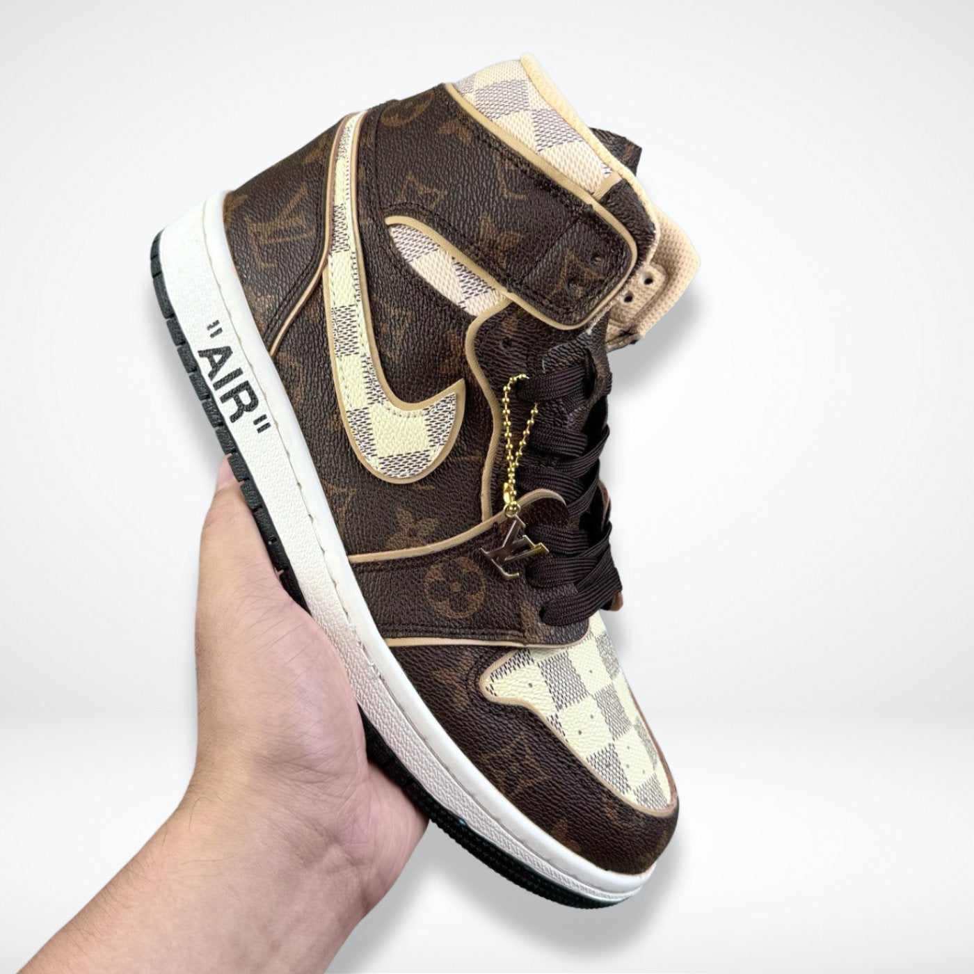 Monogram LV Air Jordan 1