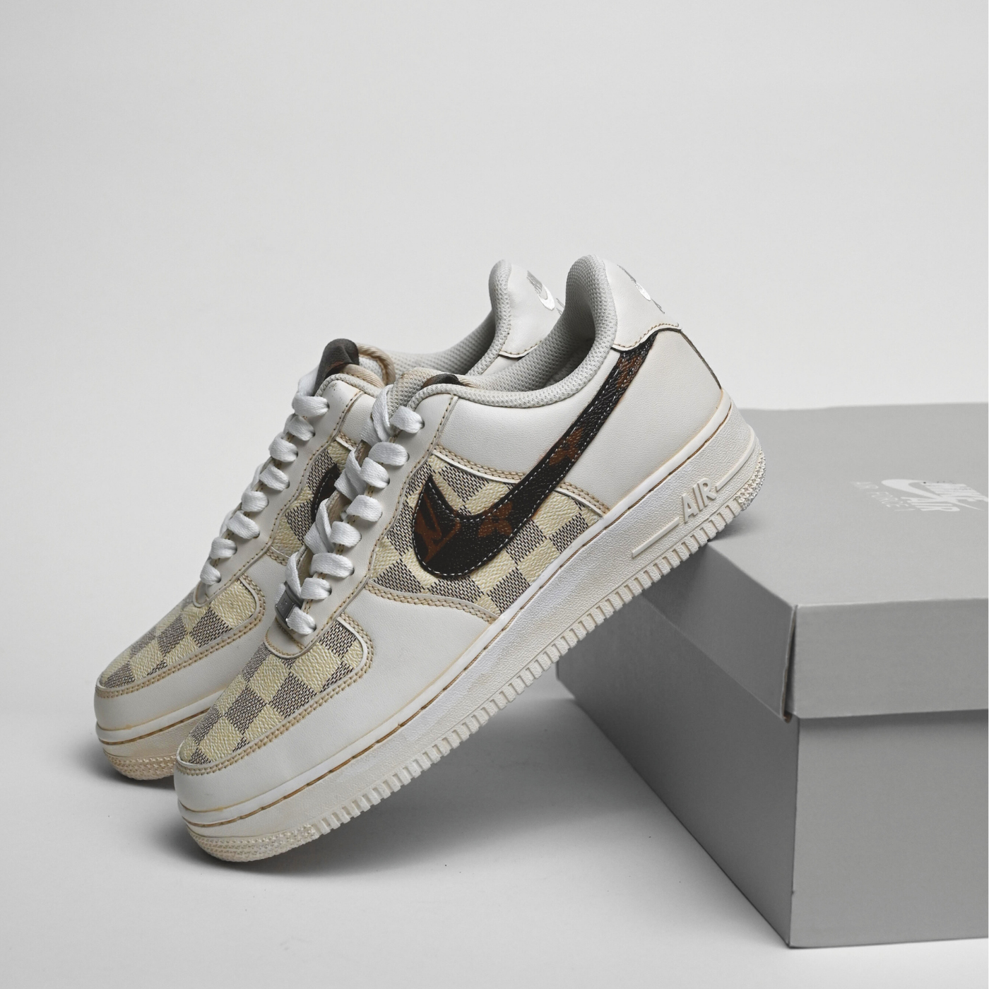 Vintage Luxe LV Air Force 1