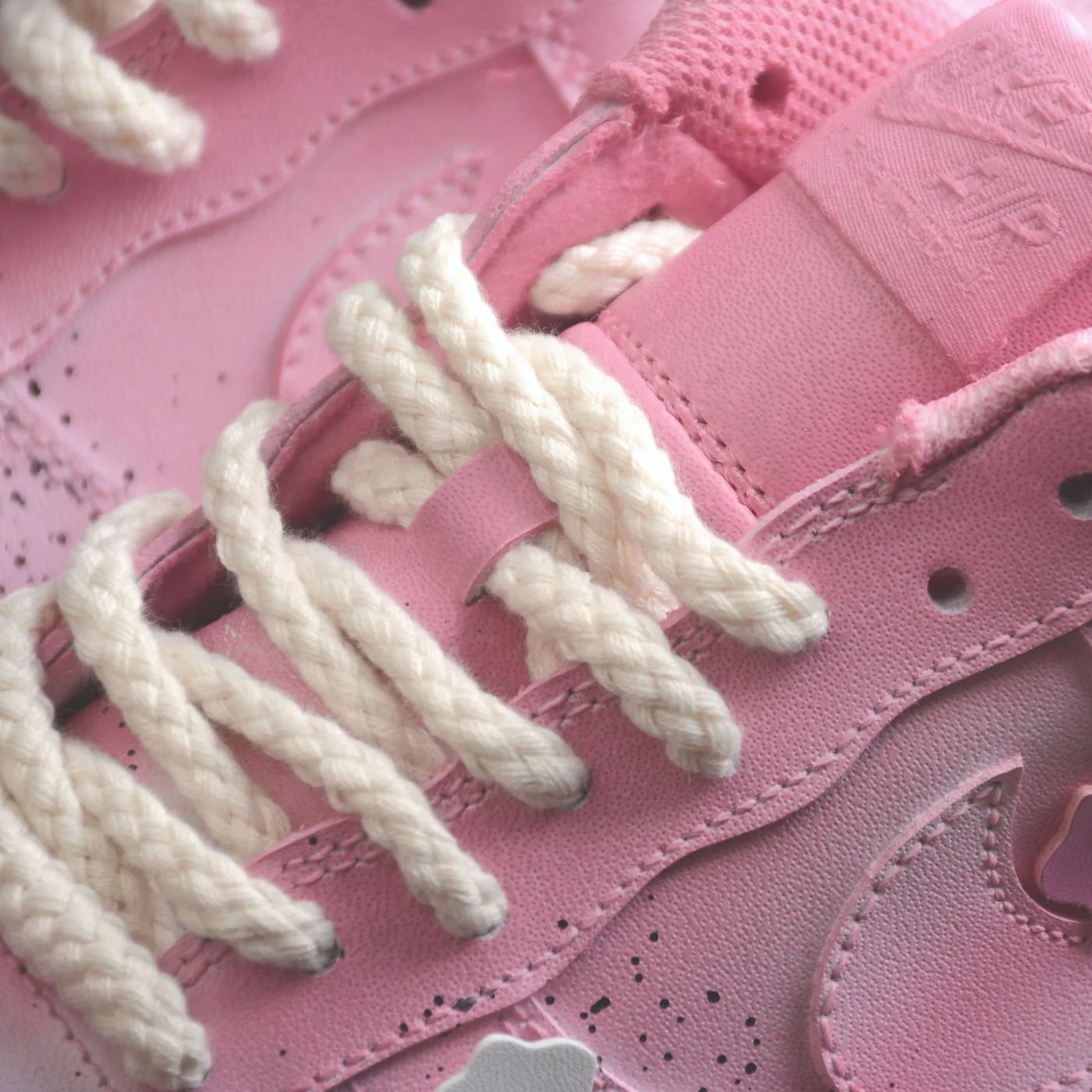 Pink Chrome Hearts Air Force 1