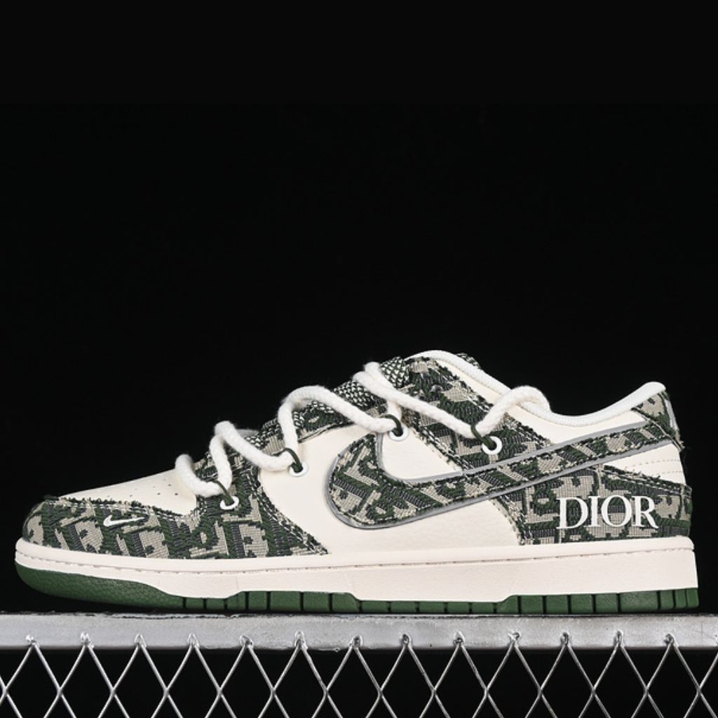 Forest Green Dior Dunk Low