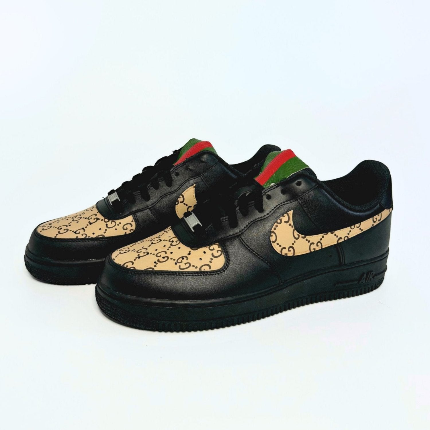 Air force 1 gucci black best sale