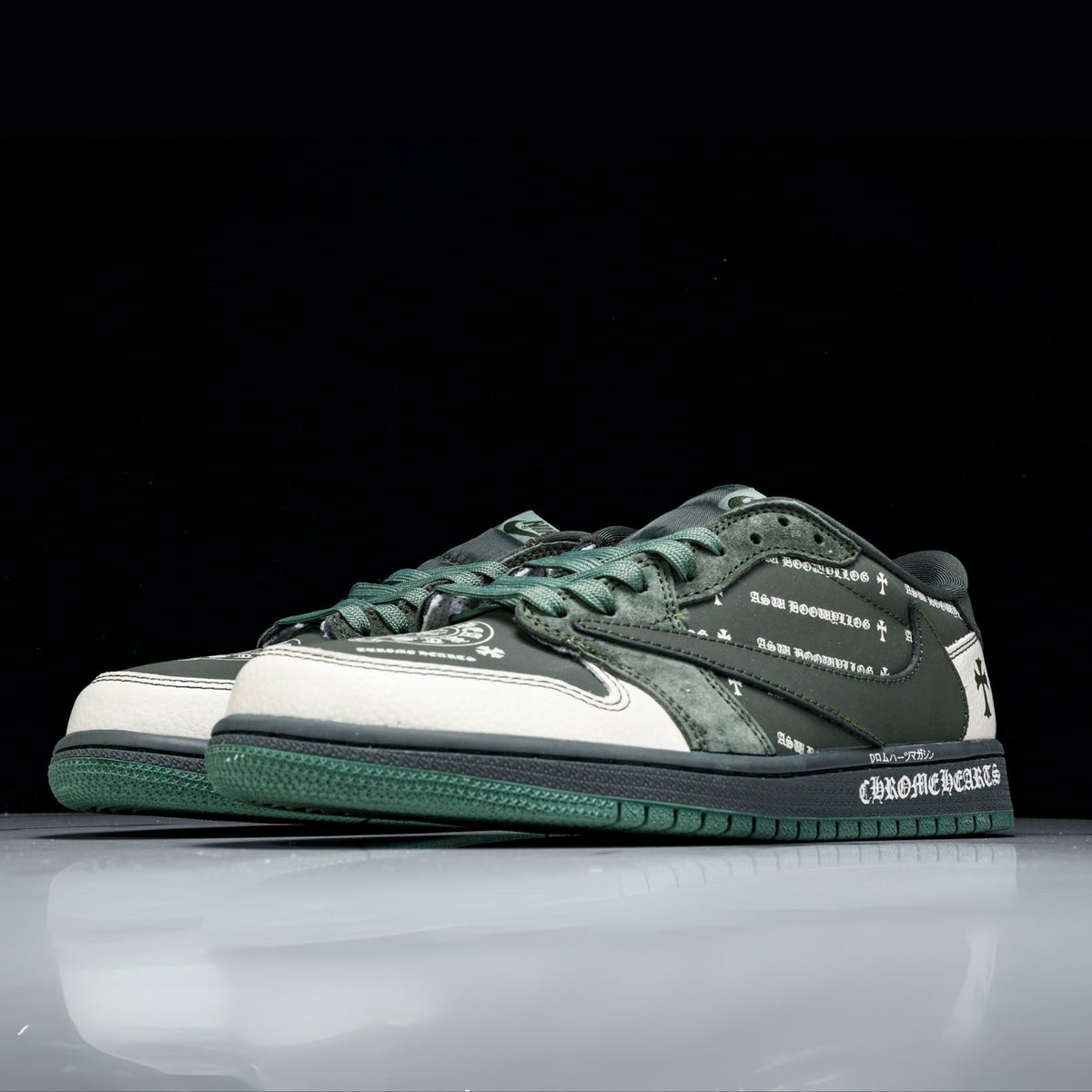 Cactus Chrome Hearts Air Jordan 1 Low