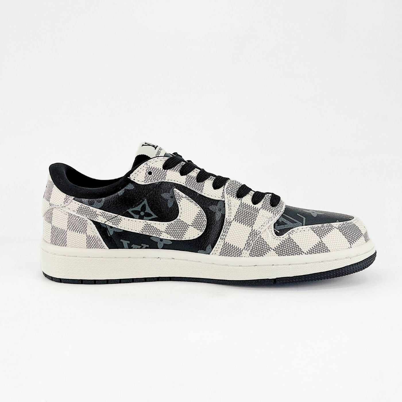 Royal Black LV Air Jordan 1