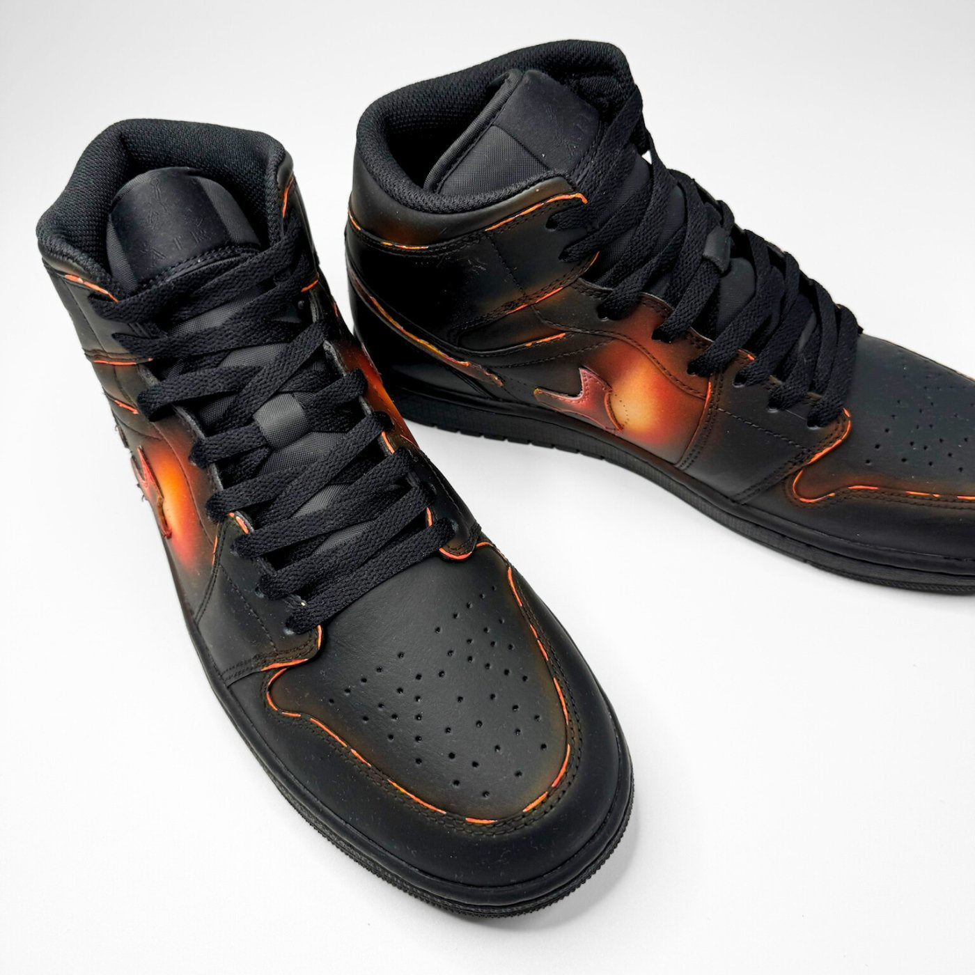 'Burning Swoosh' Air Jordan 1 Mid