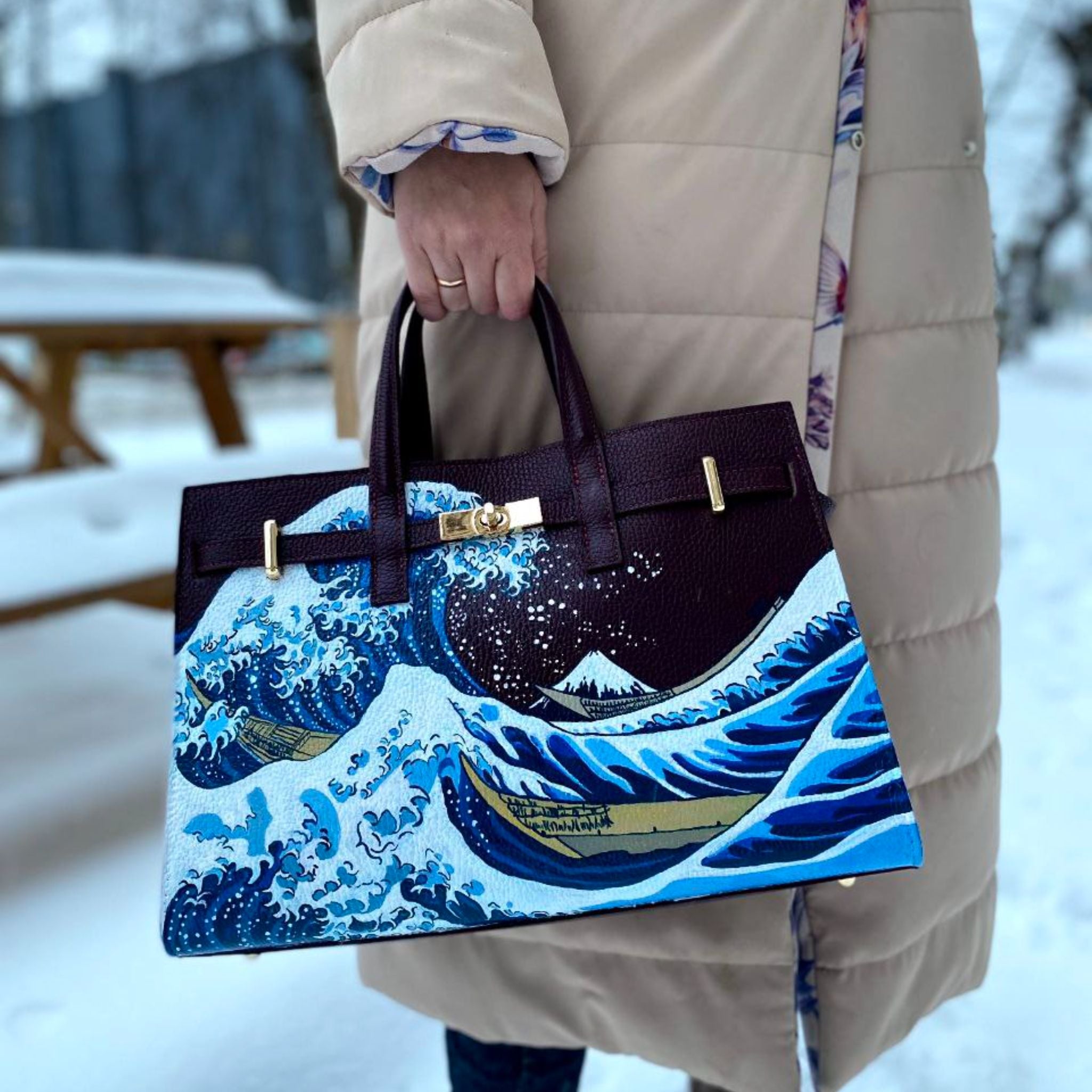 "The Great Wave off Kanagawa" Bag