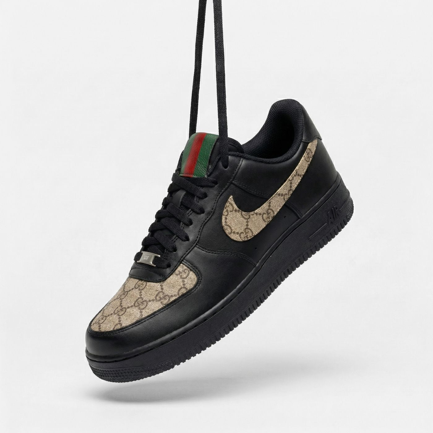 GG Classic Black Air Force 1