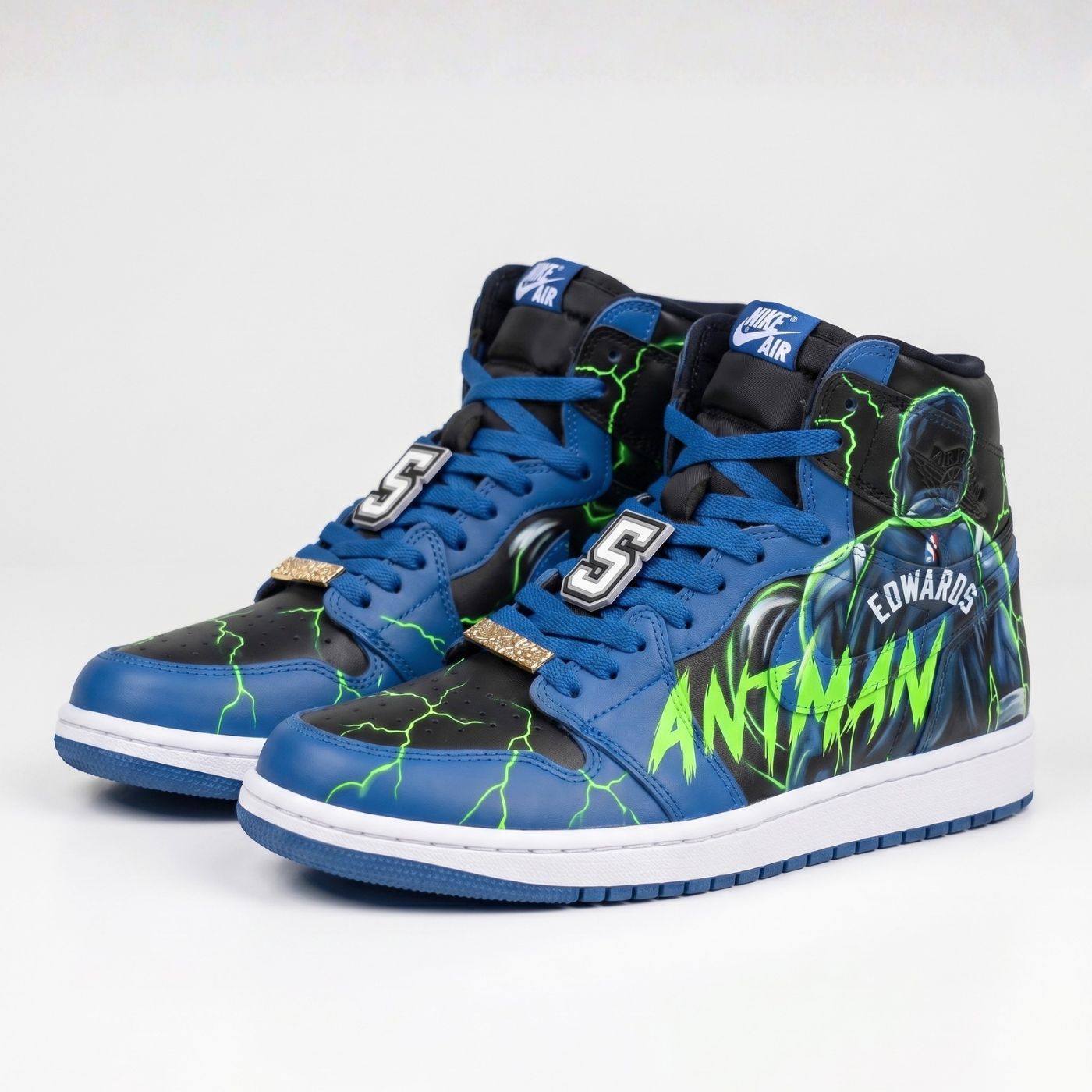 Edwards “Antman” NBA Custom Jordan 1 High
