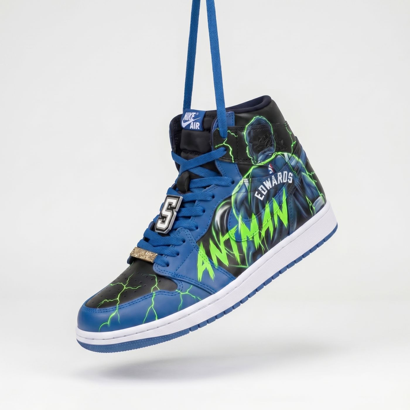 Edwards “Antman” NBA Custom Jordan 1 High