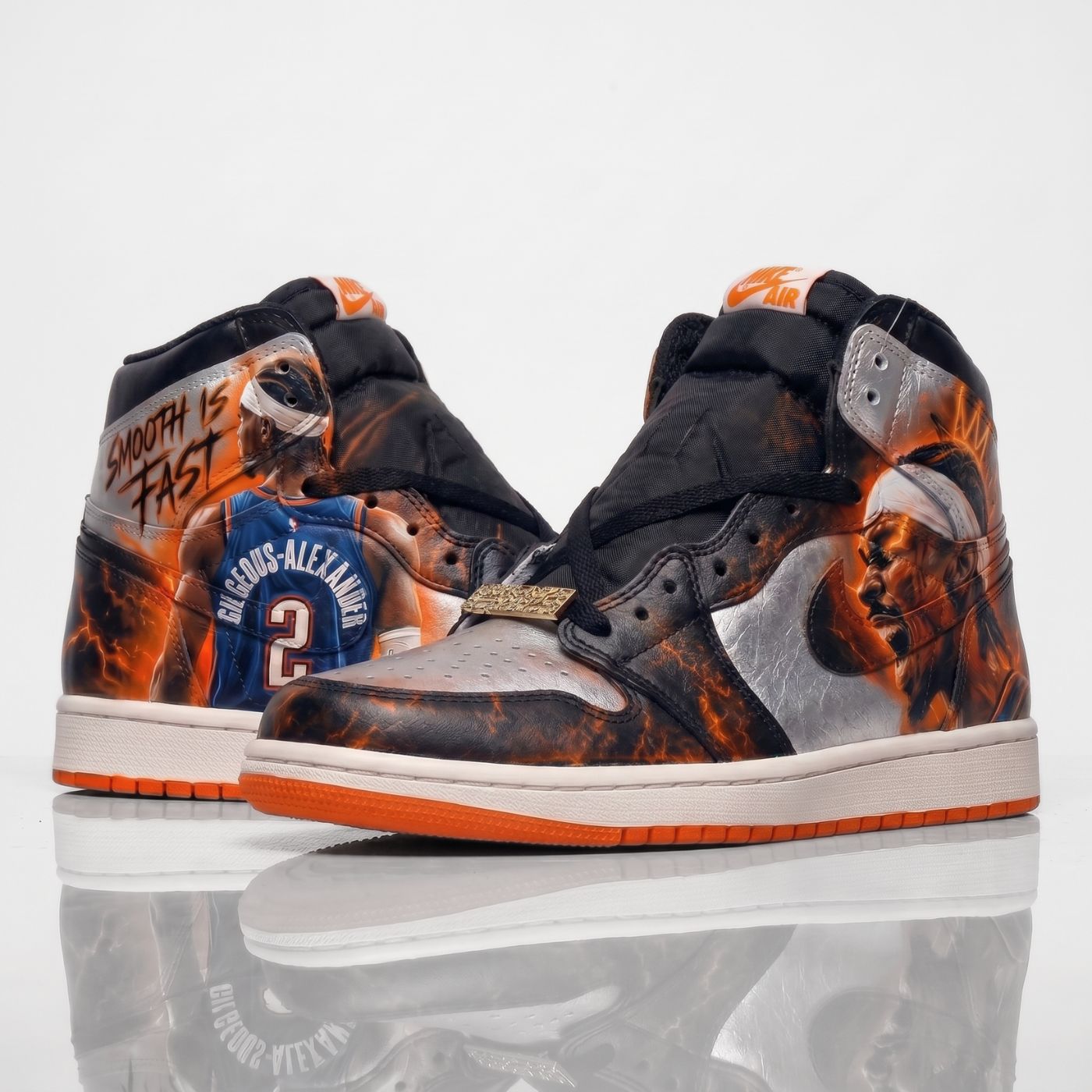 "SGA" NBA Custom Jordan 1 High
