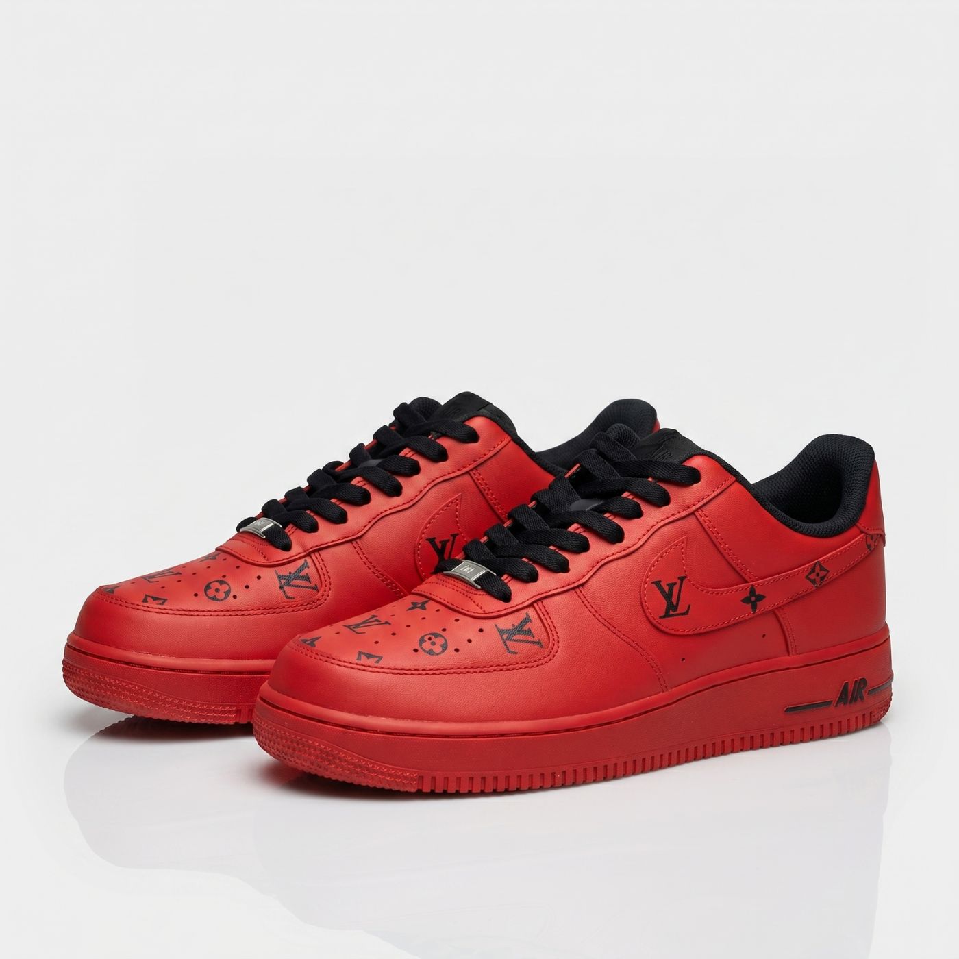 Cherry LV Air Force 1's