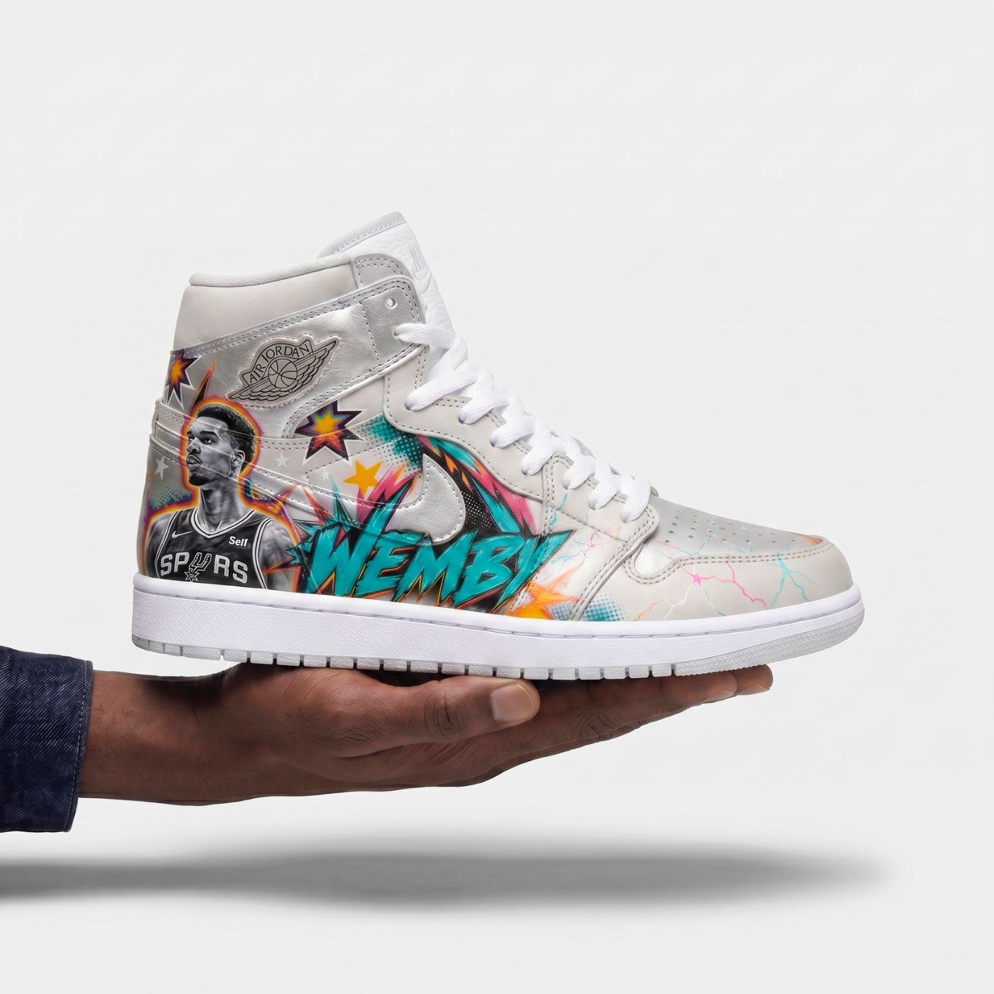"Wemby" NBA Custom Jordan 1 High