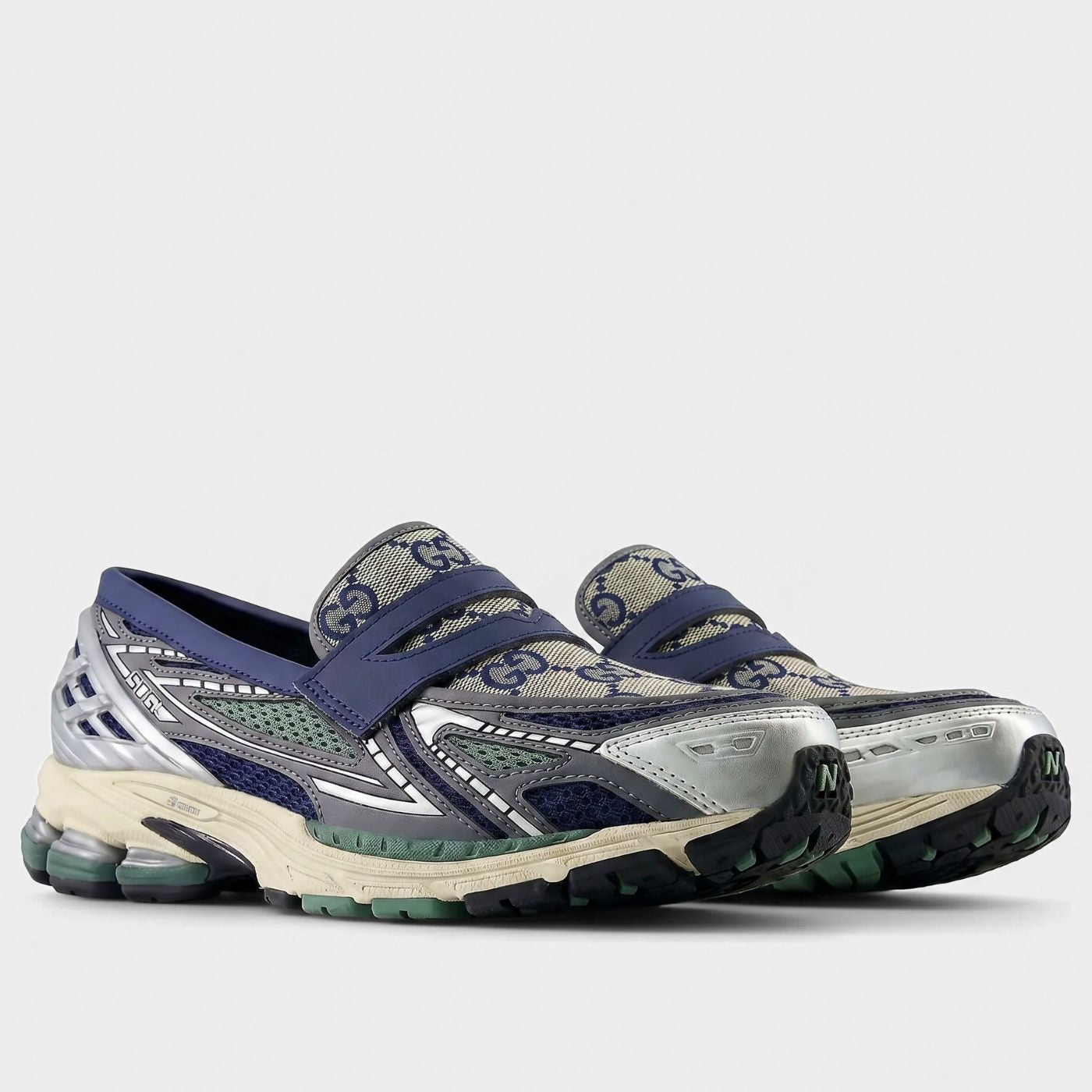 Dark Navy GG New Balance 1906L Loafers