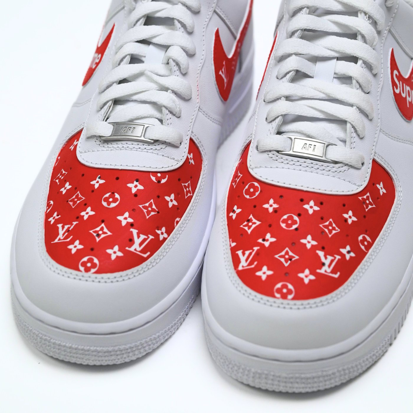 Supreme x LV Air Force 1