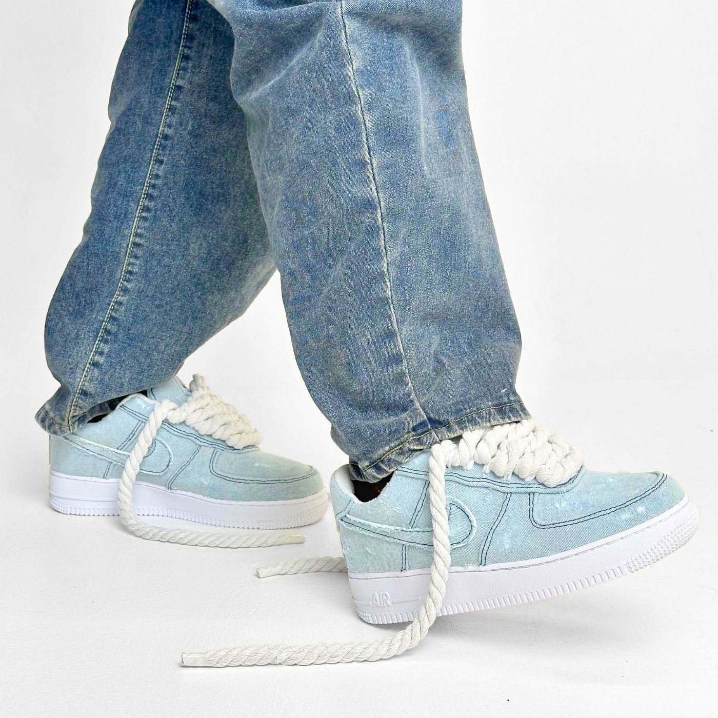 Denim Ropes Air Force 1