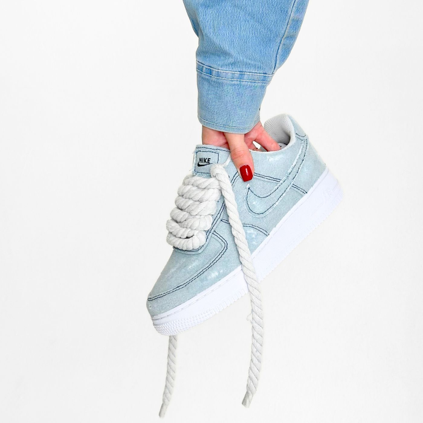 Denim Ropes Air Force 1