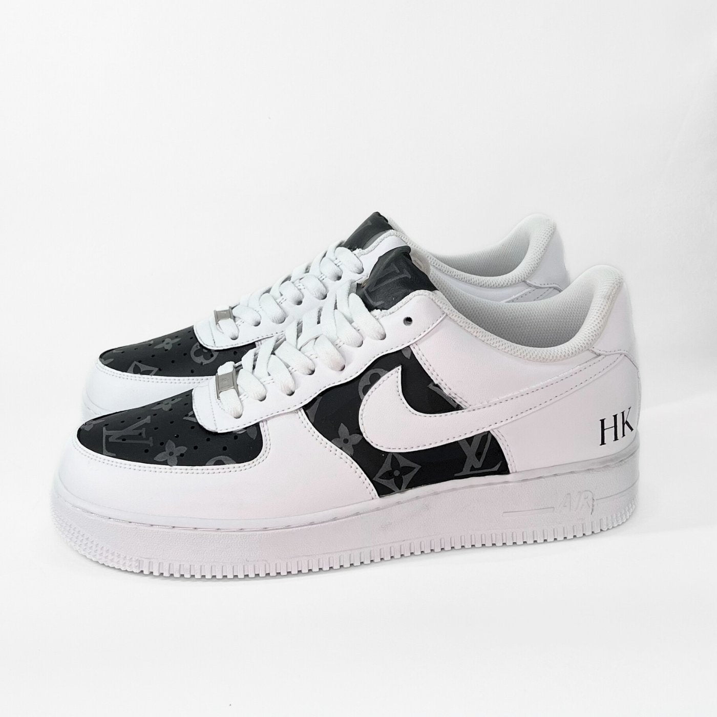 Black Monogram LV Air Force 1