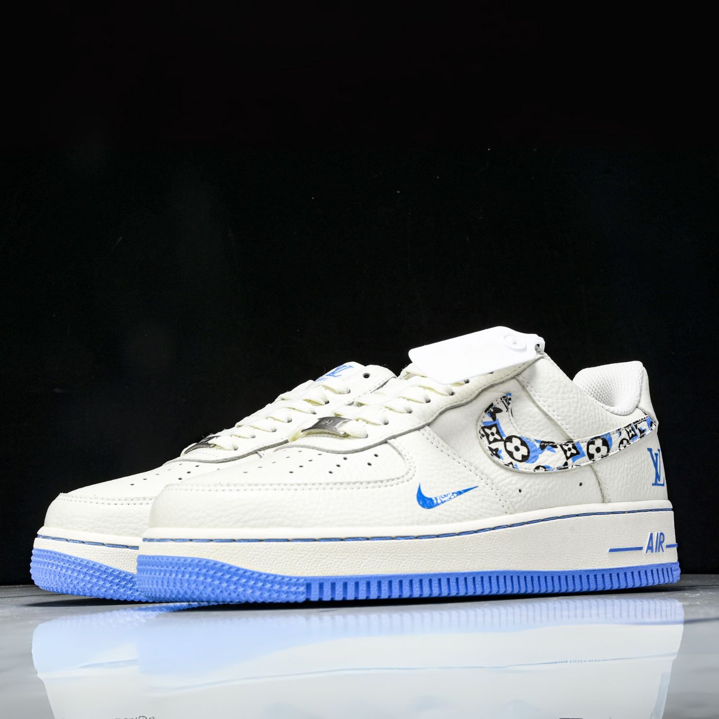 Frosted Label LV Air Force 1