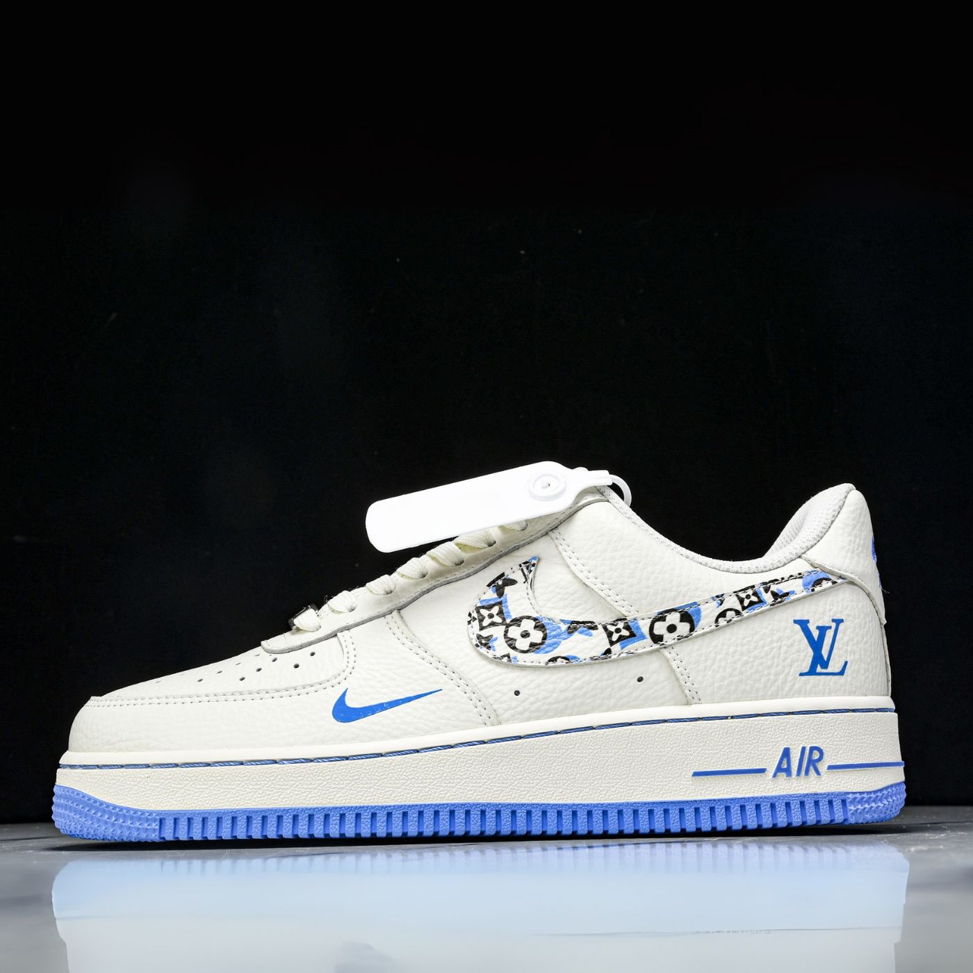 Frosted Label LV Air Force 1