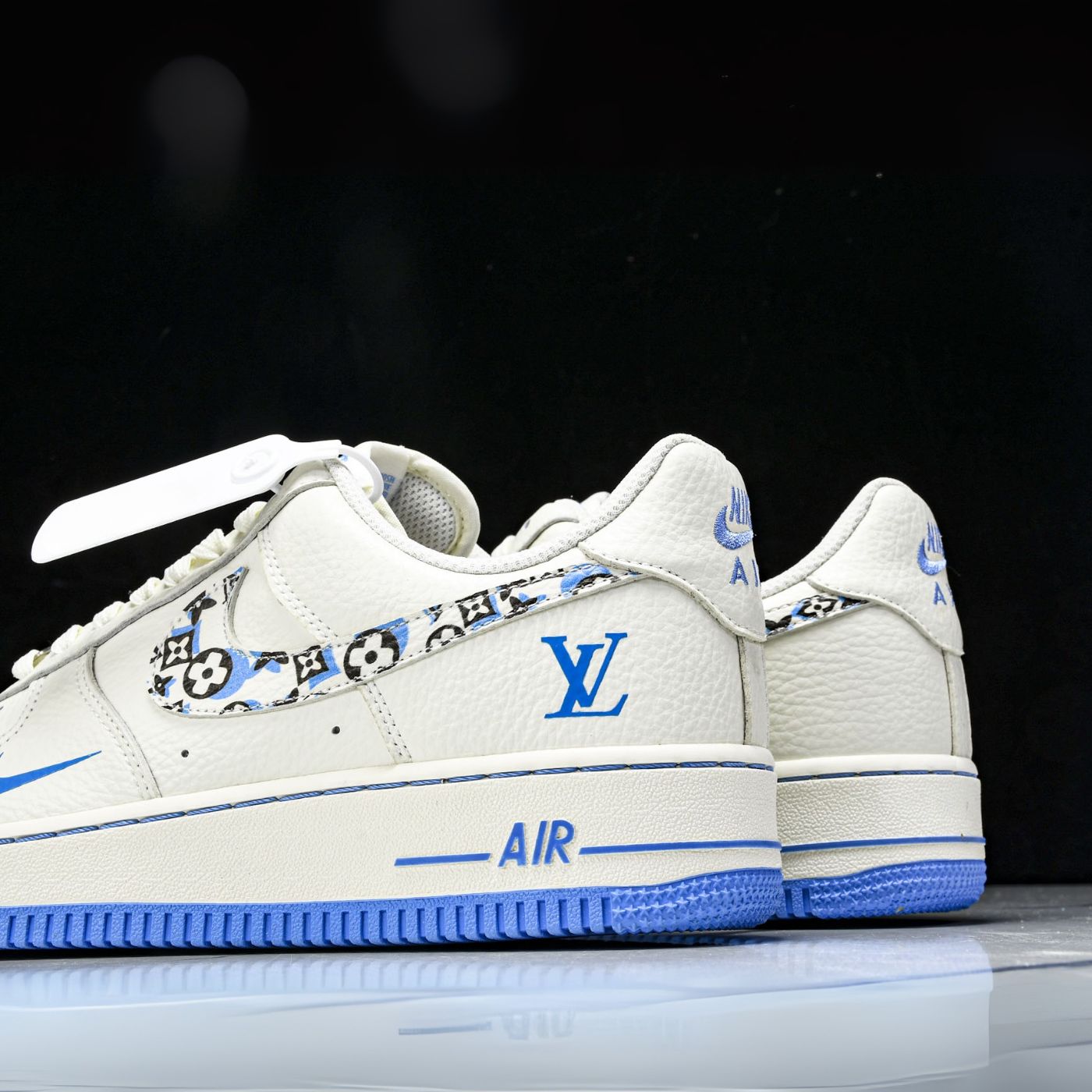 Frosted Label LV Air Force 1