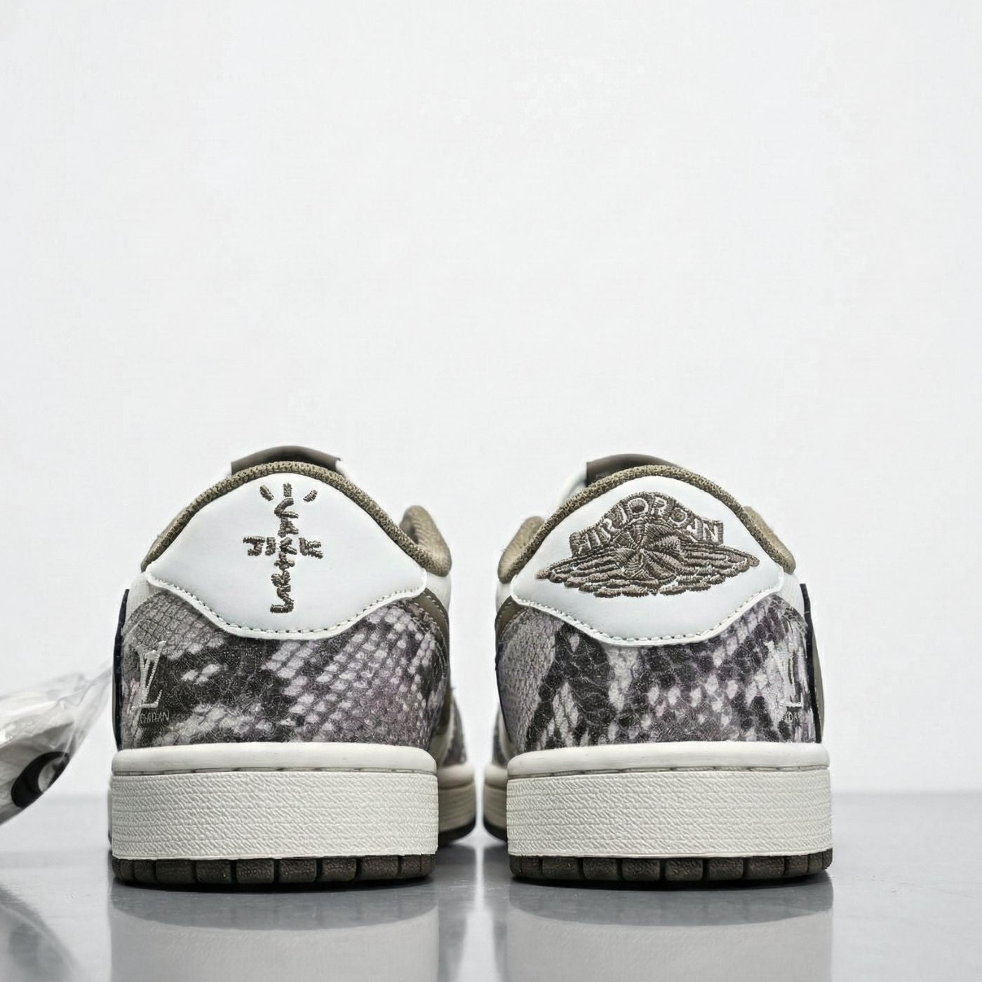 Desert Python LV Air Jordan 1