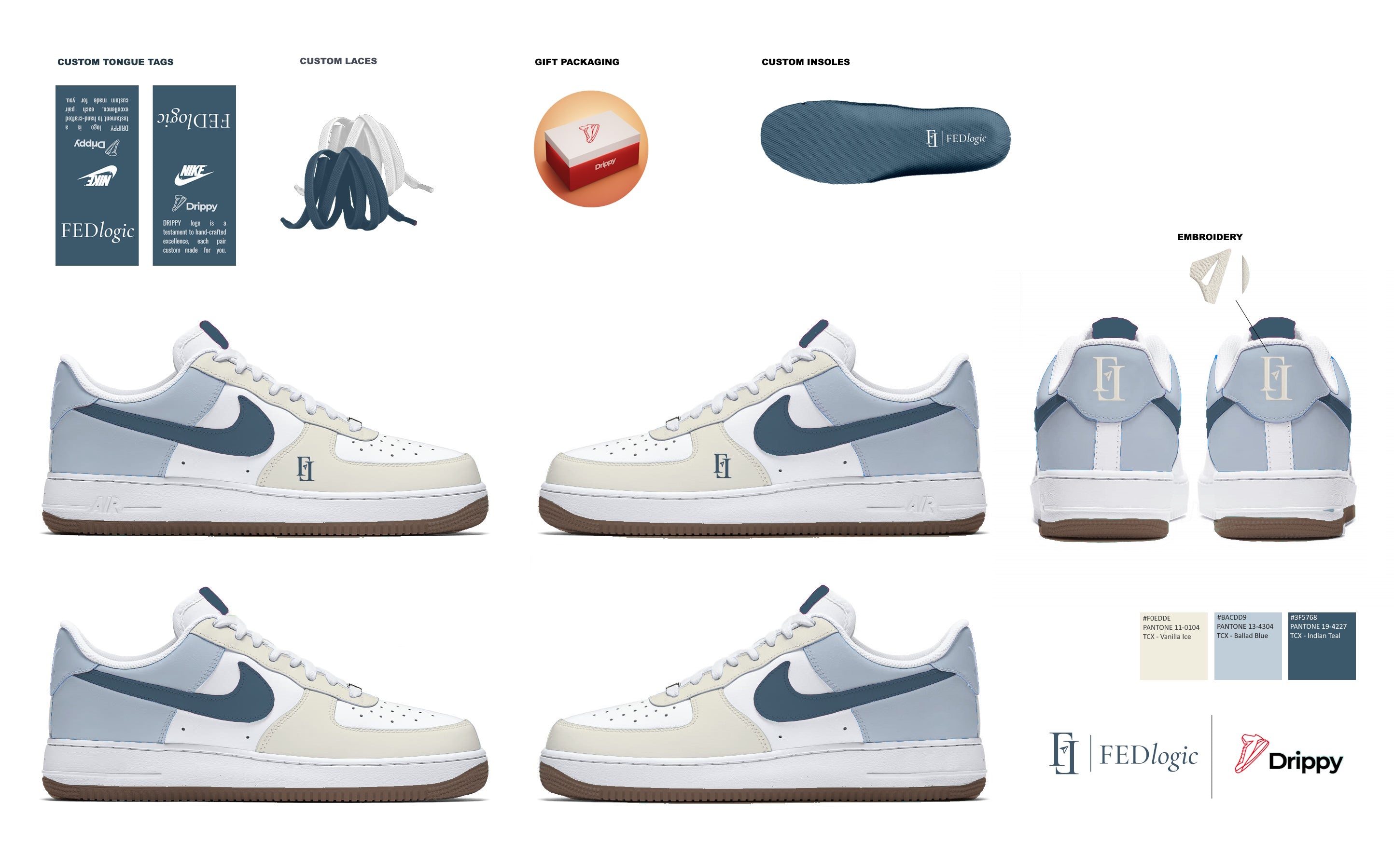 FedLogic Custom Air Force 1