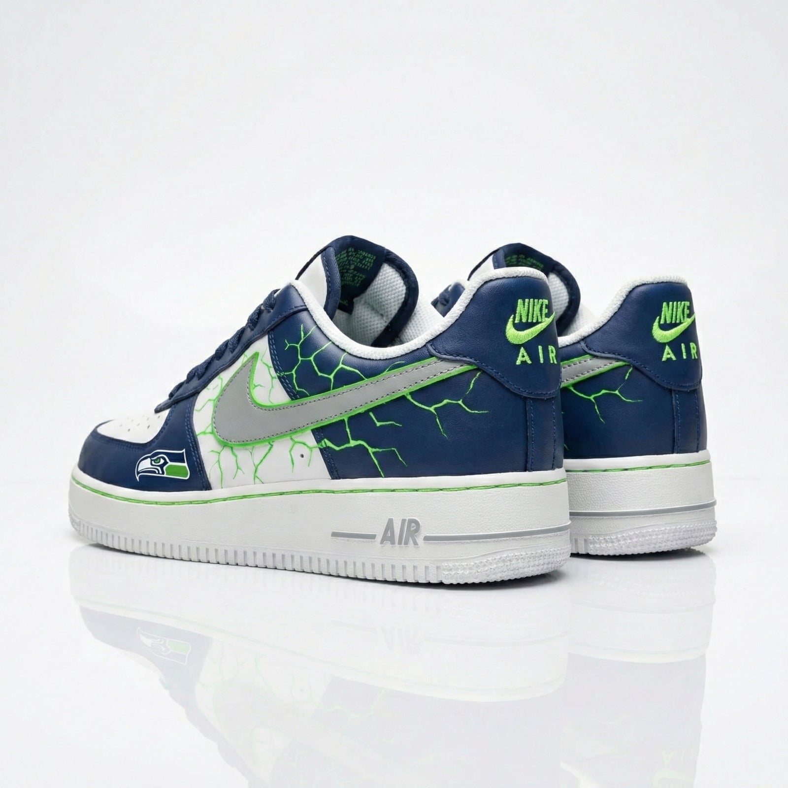 Seahawks LX Custom Air Force 1