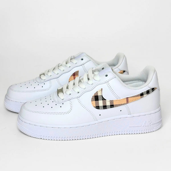 burberry plaid air force 1