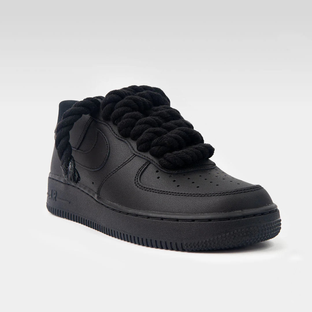 Rope Laces Black Air Force 1