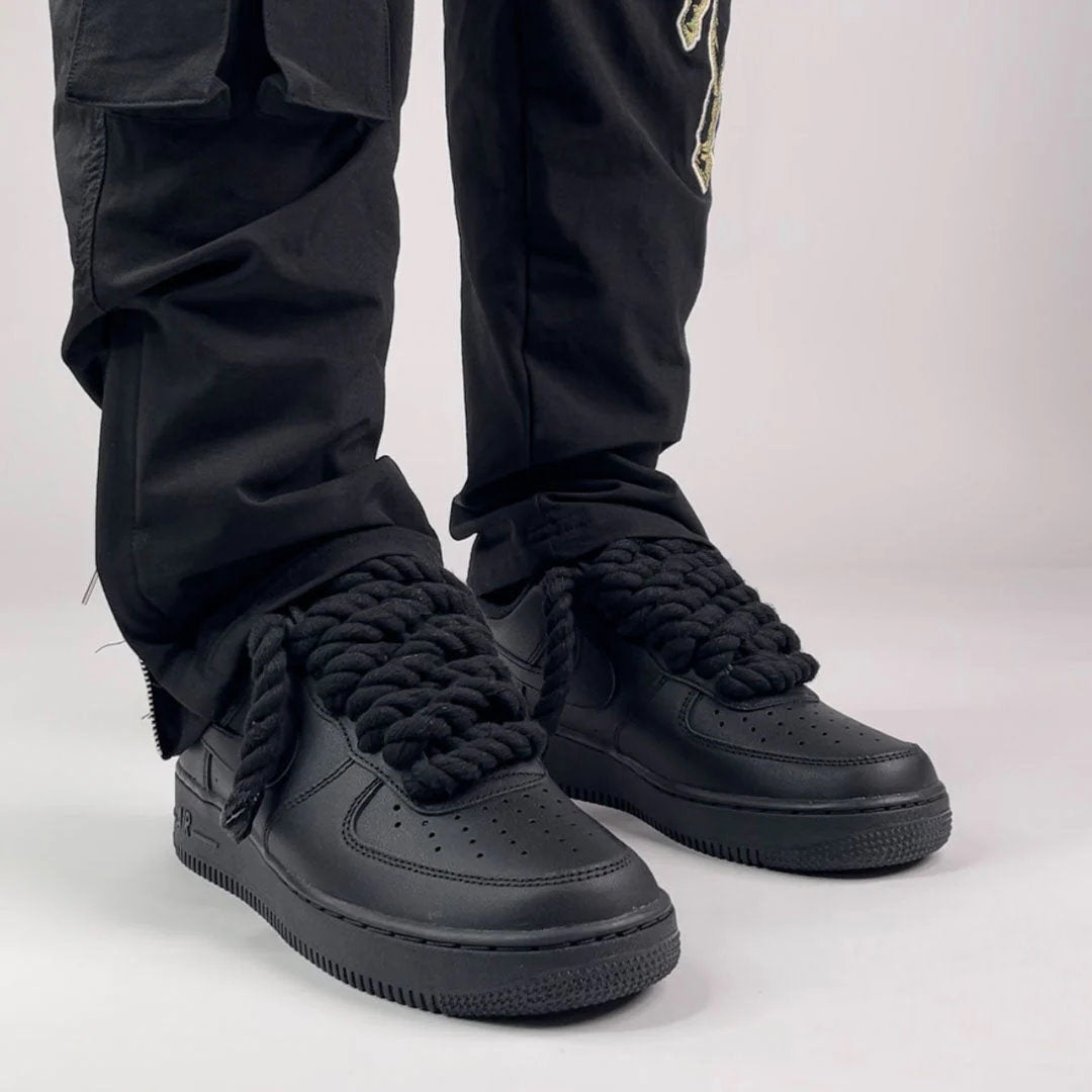 Rope Laces Black Air Force 1