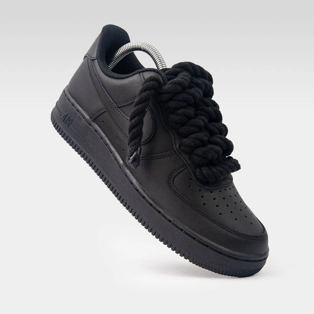 Rope Laces Black Air Force 1