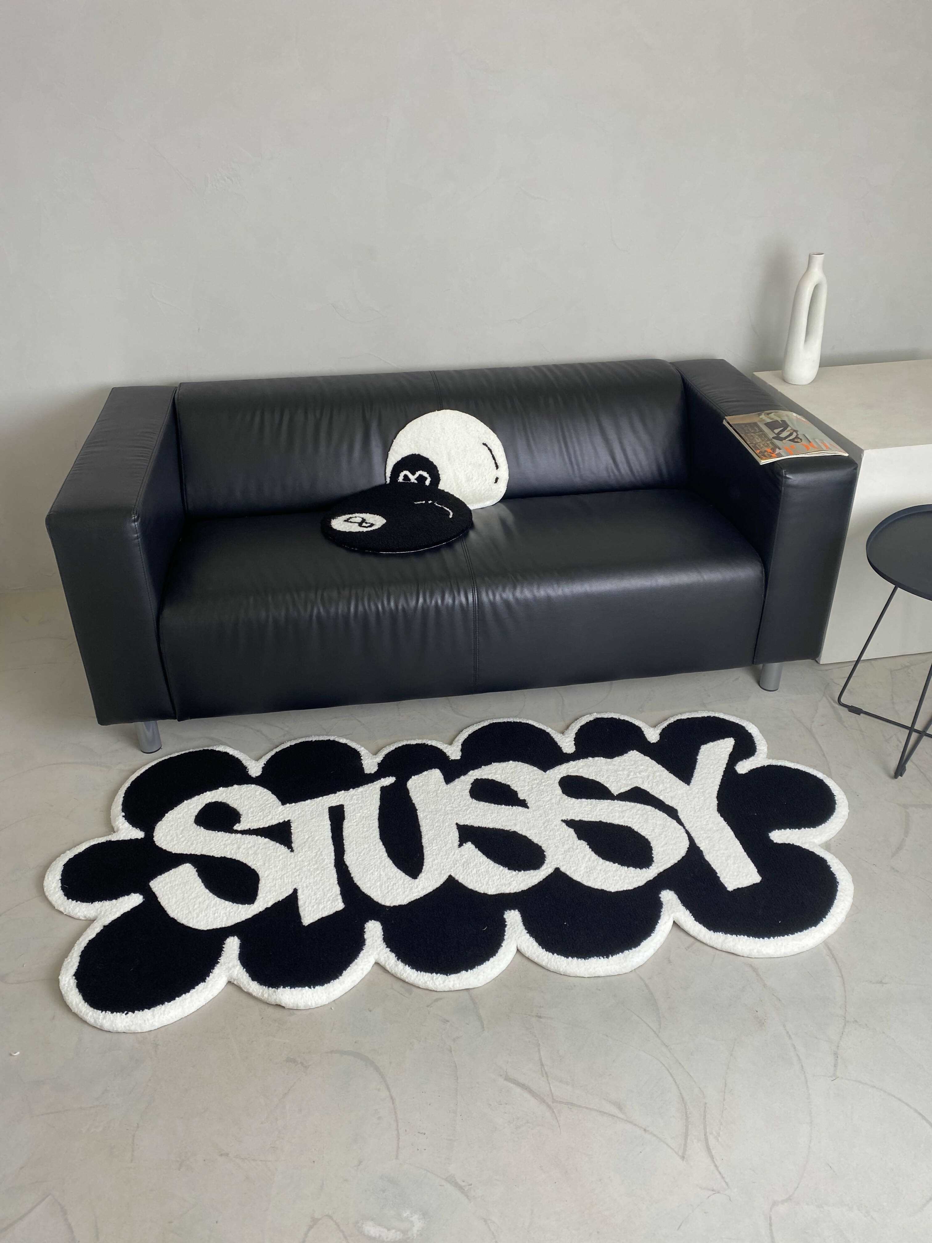 STUSSY RUG MAT ギャラリーG1950 ラグマット 心強く ステューシー