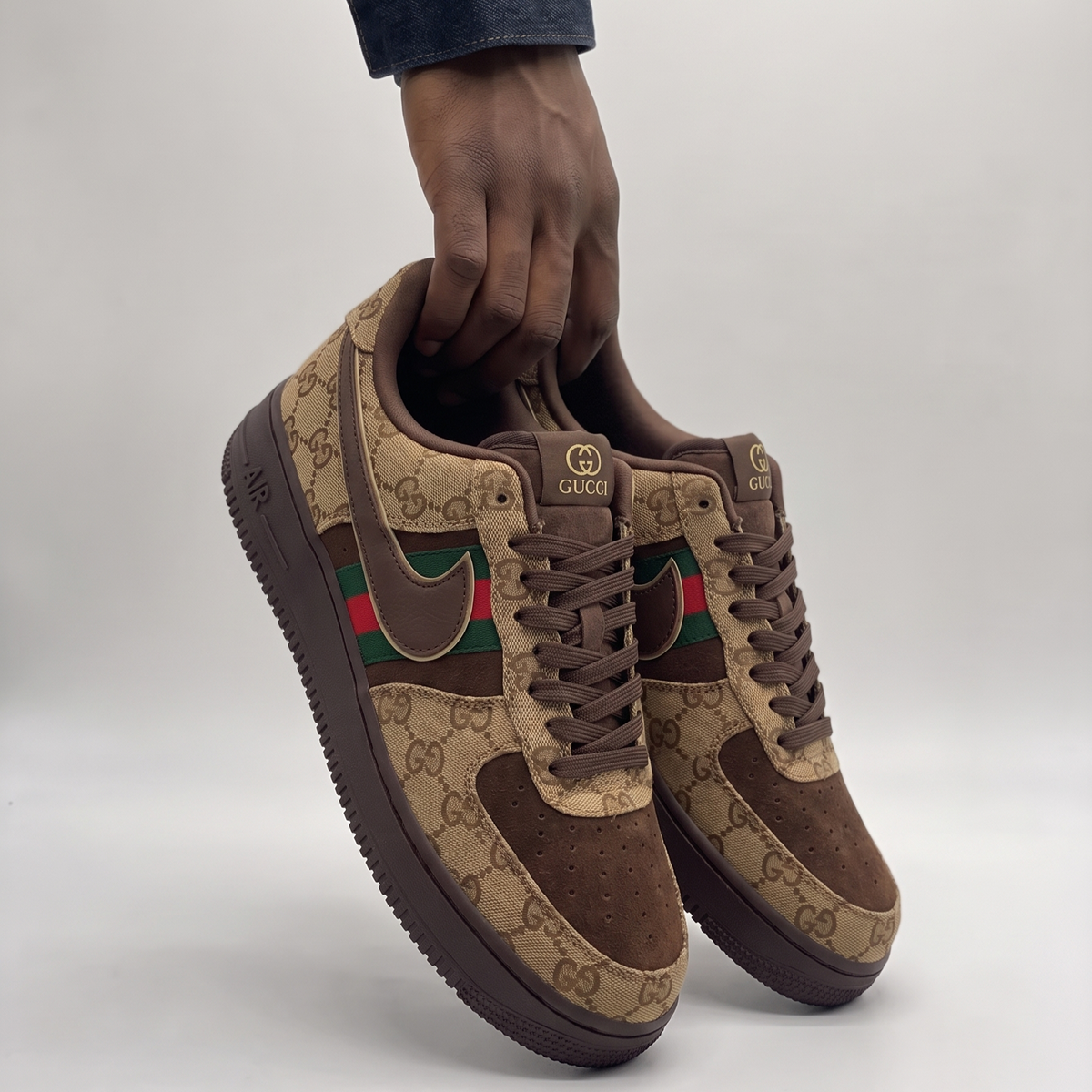 Ebony Gucci Air Force 1
