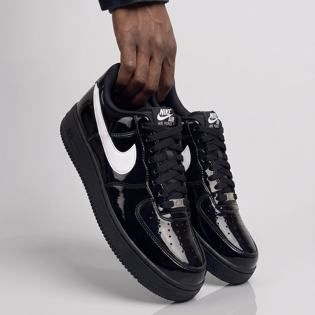 Patent Noir Air Force 1