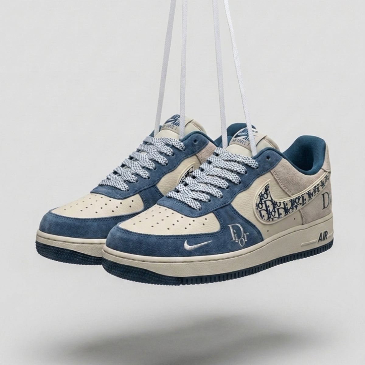 Blue Dior Air Force 1