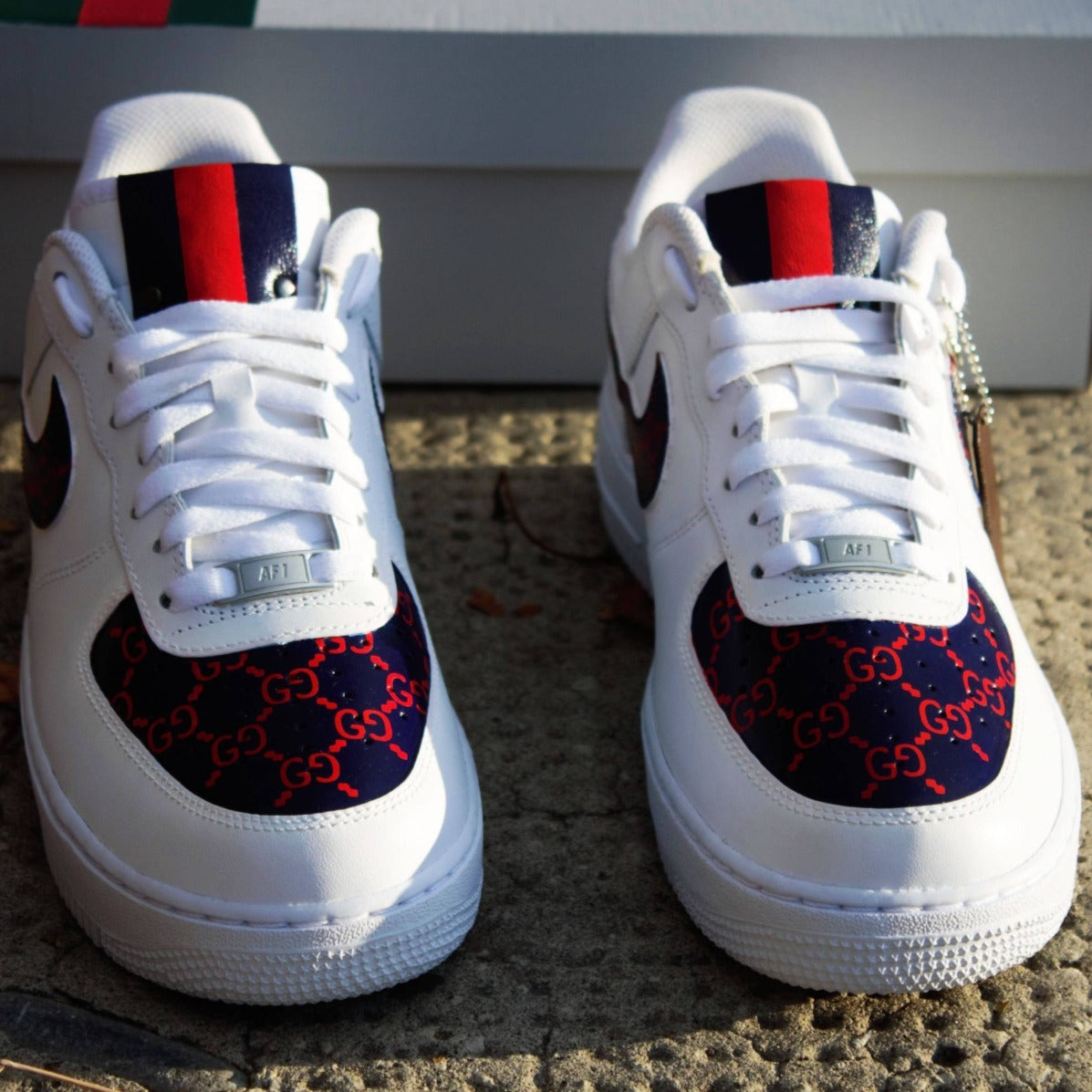 'Blue/Red GG' Air Force 1