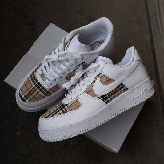 'Burberry Inspired' Air Force 1