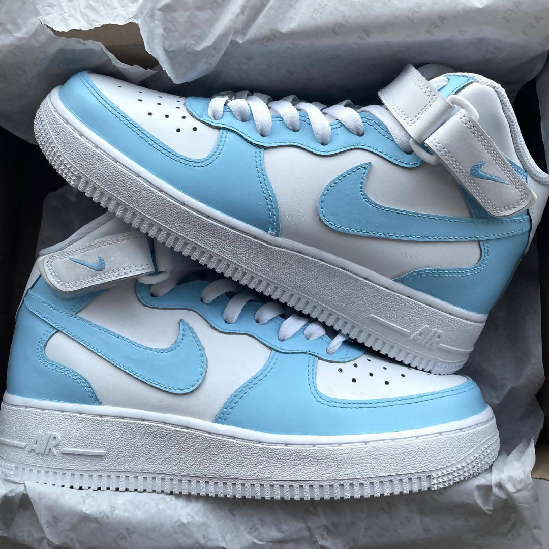 'Baby Blue' Air Force 1 Mid