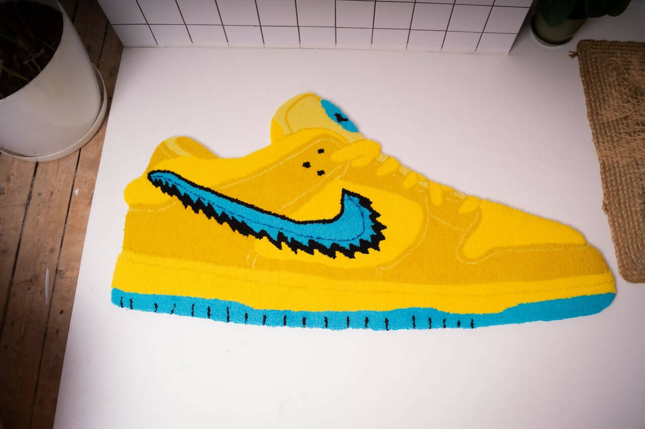 SB Dunk Low Grateful Dead Bears Yellow Rug