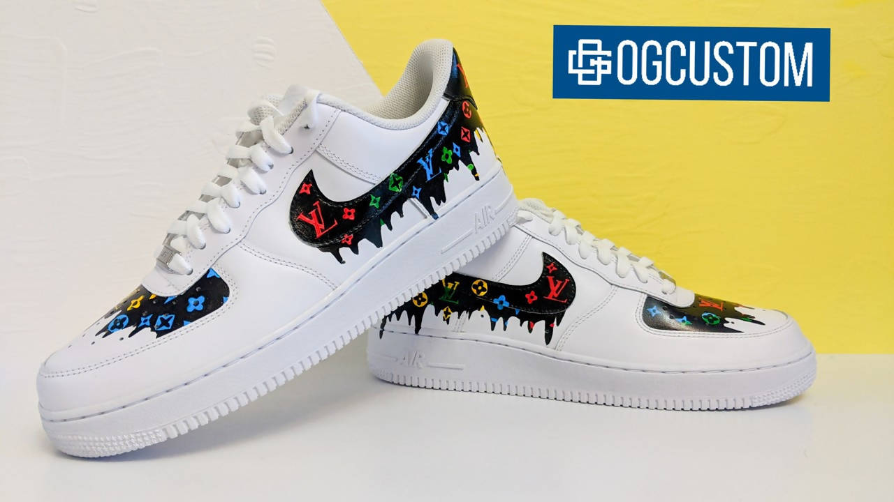 Air force 1 louis vuitton drip hotsell