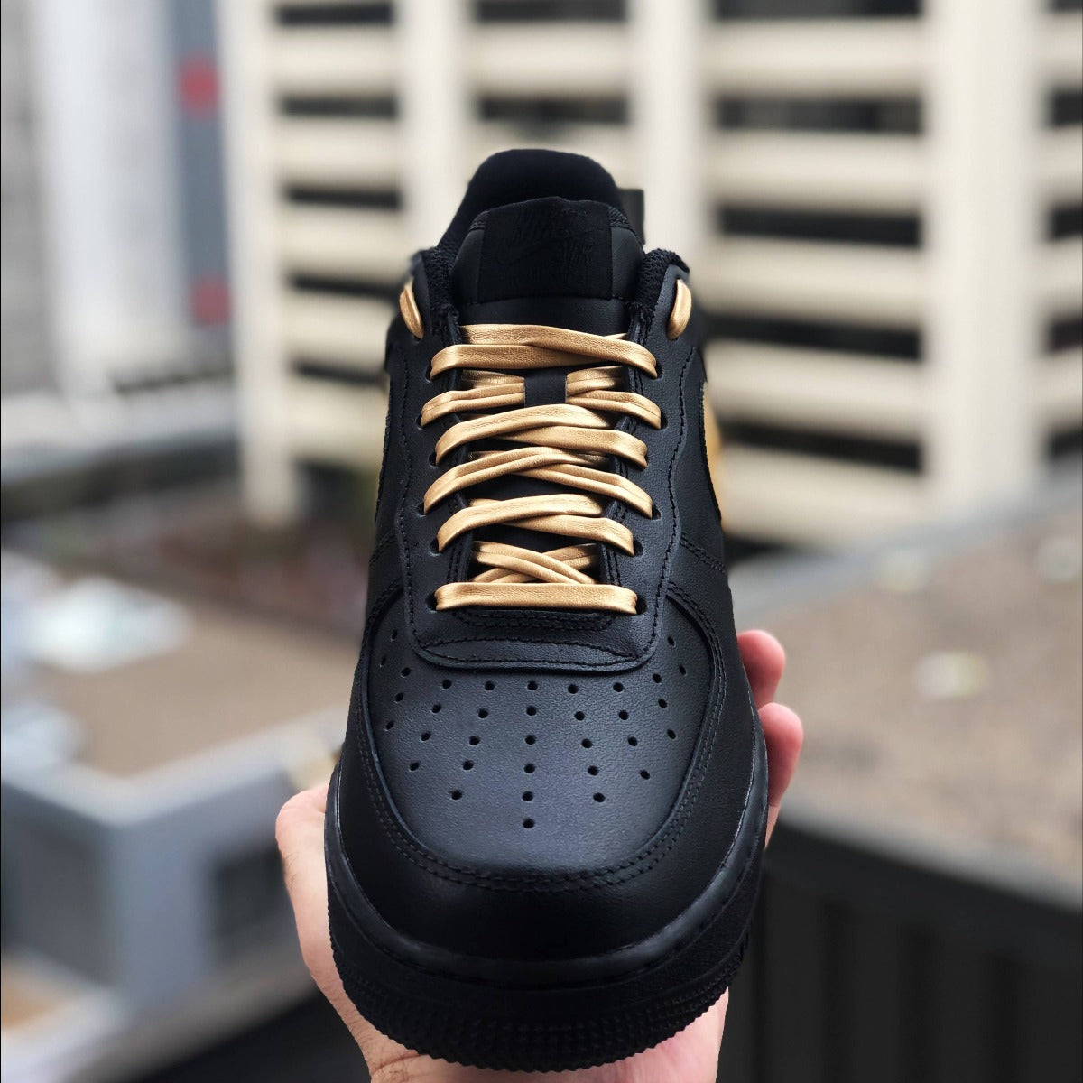 'Gold Swoosh' Air Force 1