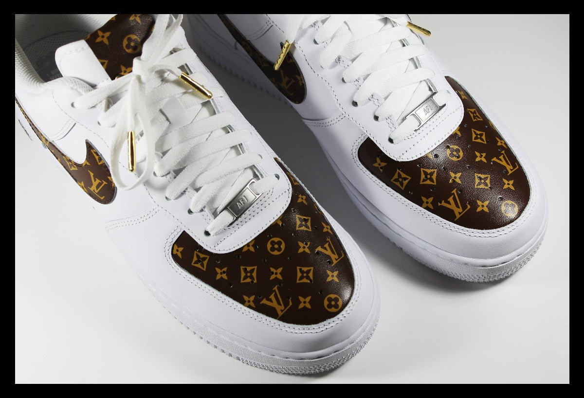 Buy Handcrafted LV Air Force 1 from Drippy Custom