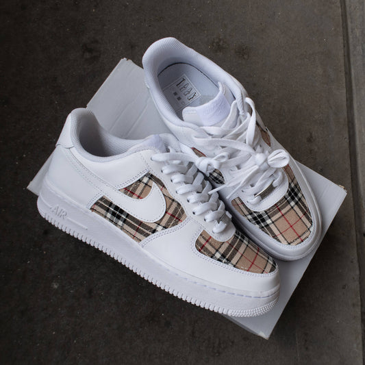 'Burberry Inspired' Air Force 1