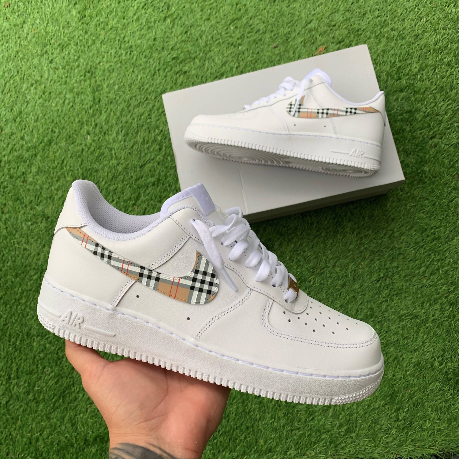 'Burberry' Air Force 1