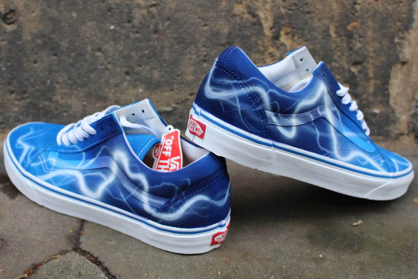 'Blue Lightnings' Vans Old Skool