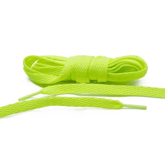 Solid Color Flat Shoelaces