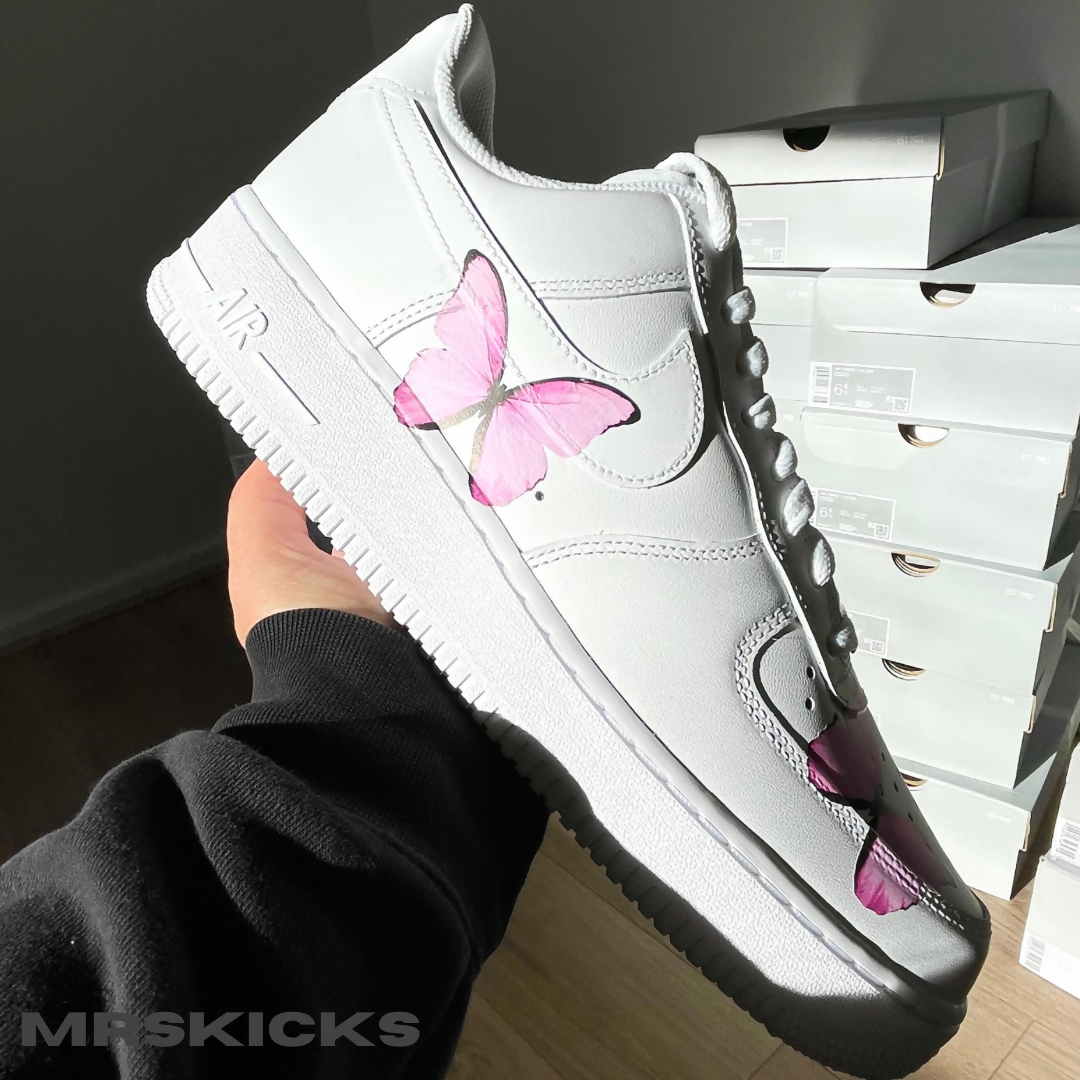 'Pink Butterfly' Air Force 1