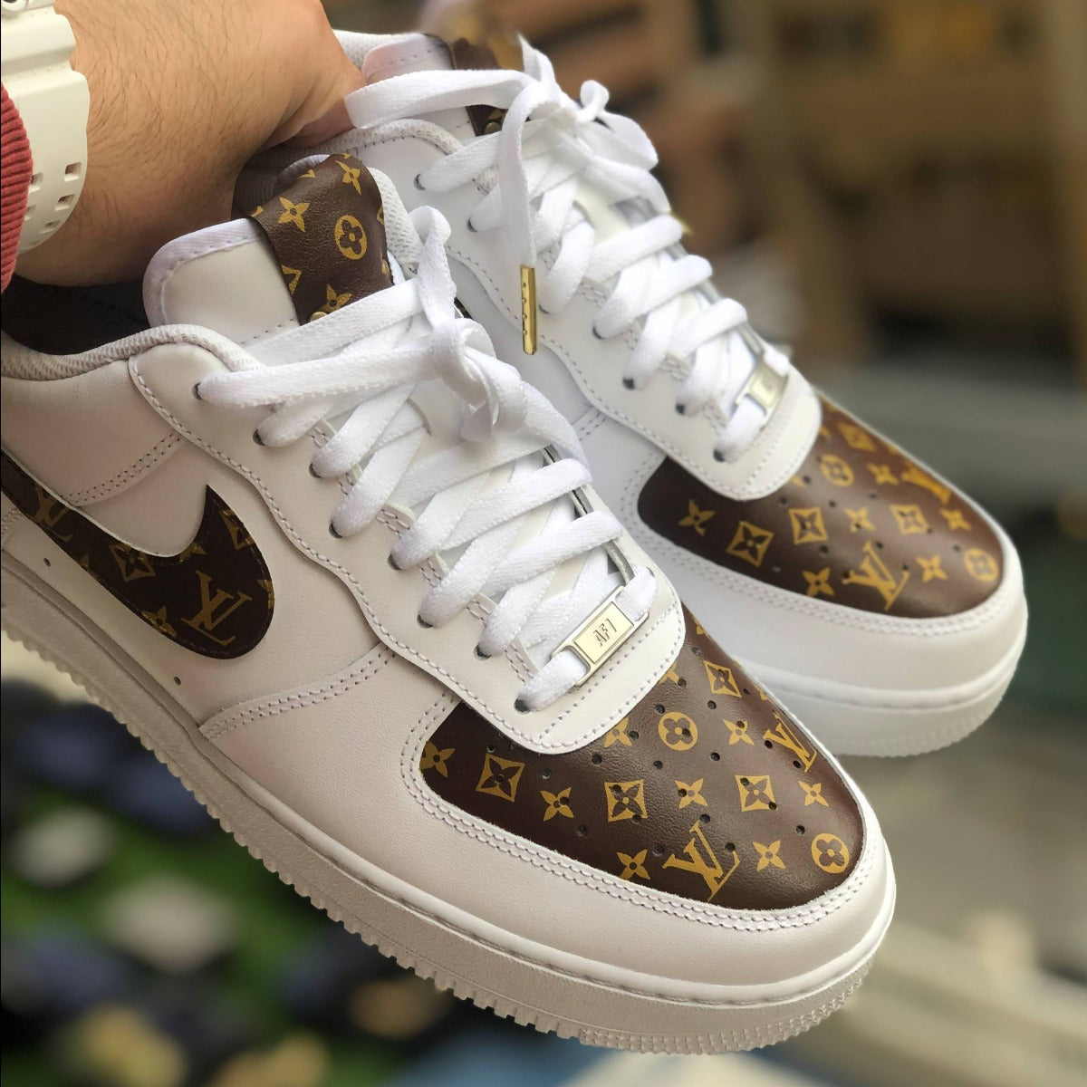 Handcrafted LV Air Force 1