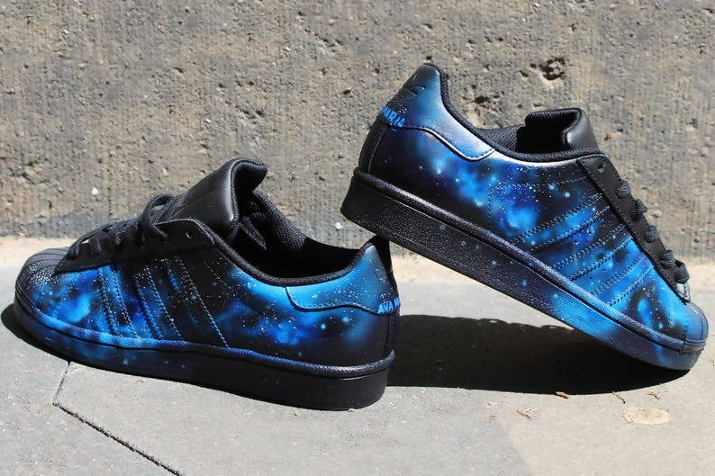 'Dark Galaxy' Adidas Superstar