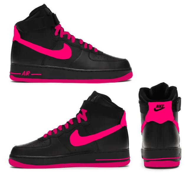 pink air force 1 07 high top